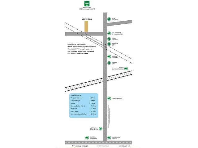 Churchill and Jerry Mont Zion — Location Plan