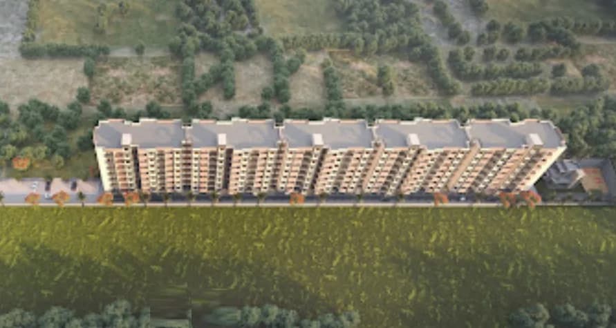 Prerna Omkar Residency — Aerial View