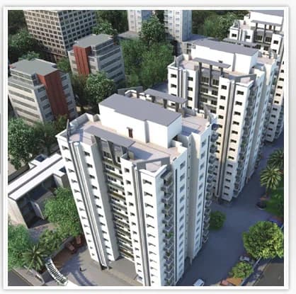 Shubham Heights Surat — Aerial View