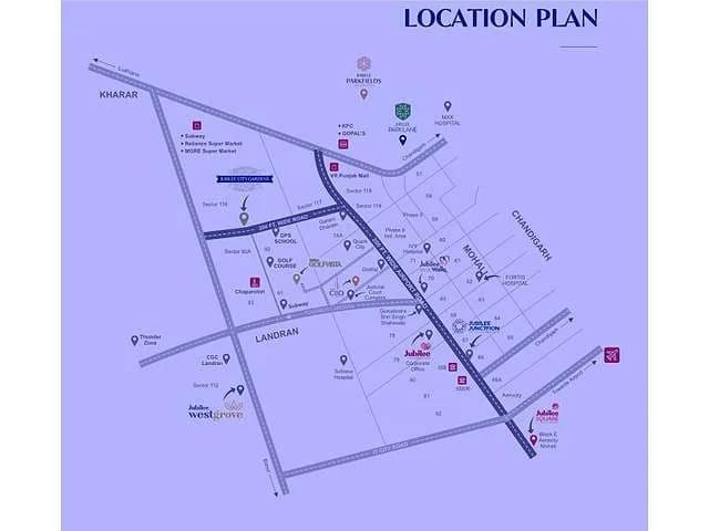 Jubilee City Gardens, Sector 116