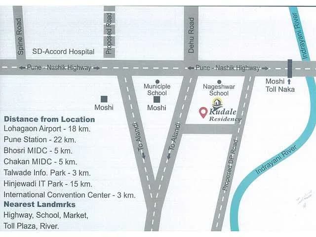 Ideal Kudale Residency — Location Plan