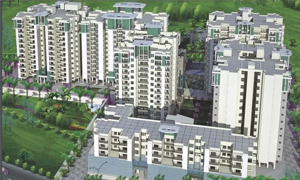 Nikhil Park Royale — Aerial view