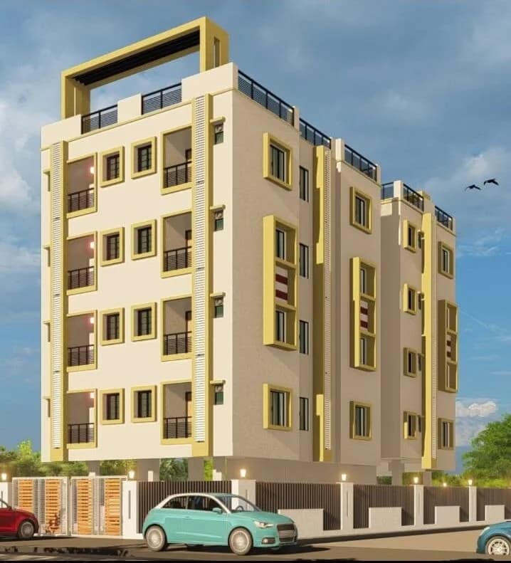 MBRK Maa Santoshi Apartment — Elevation