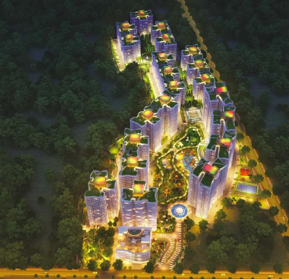 The RainForest — Artistic Aerial View