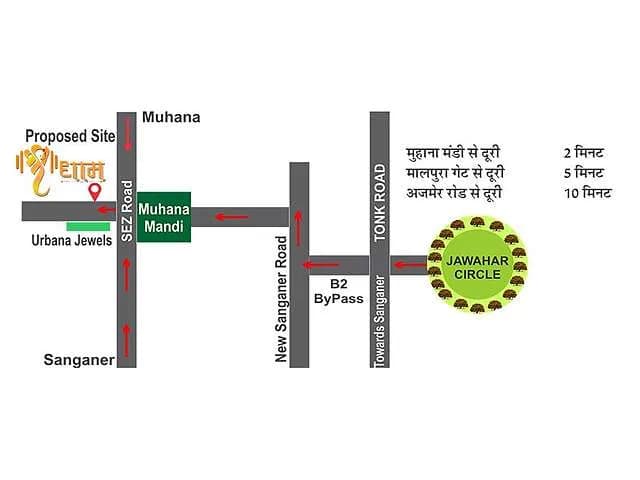 Triveni Shridham, Sanganer