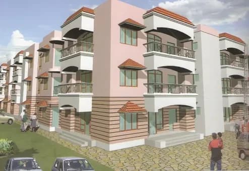 Harjinder Jwalajee Apartments — Side Elevation