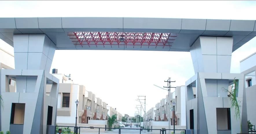 Sheth Parijat Residency — Entrance