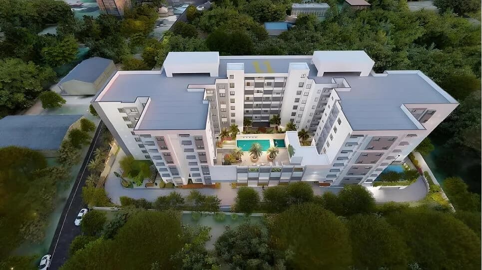 Hydenben Clifton — Aerial View