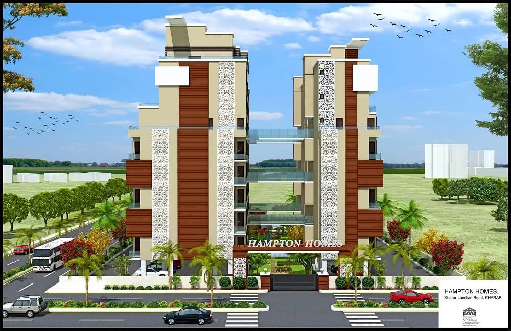 Hampton Homes — Side Elevation