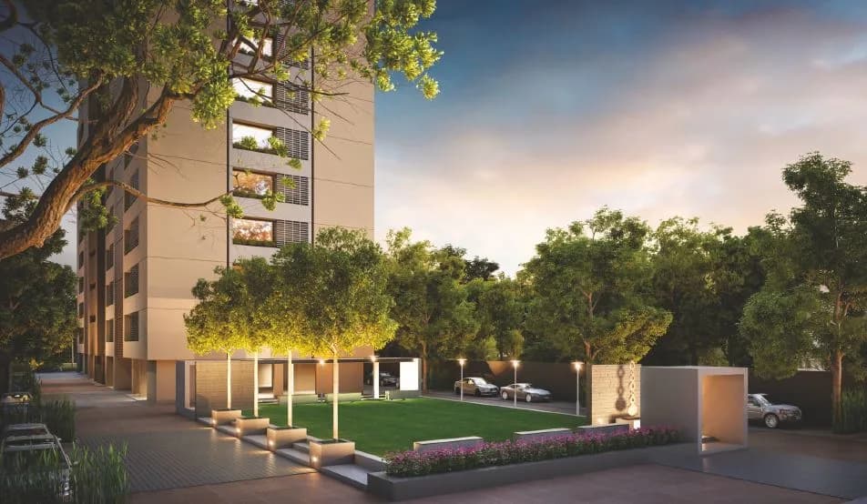 Shivalik Residences — Garden Area
