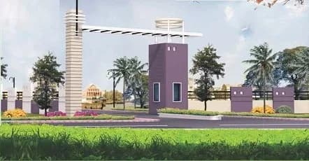 V Value Tulsiyana Residency — Entrance