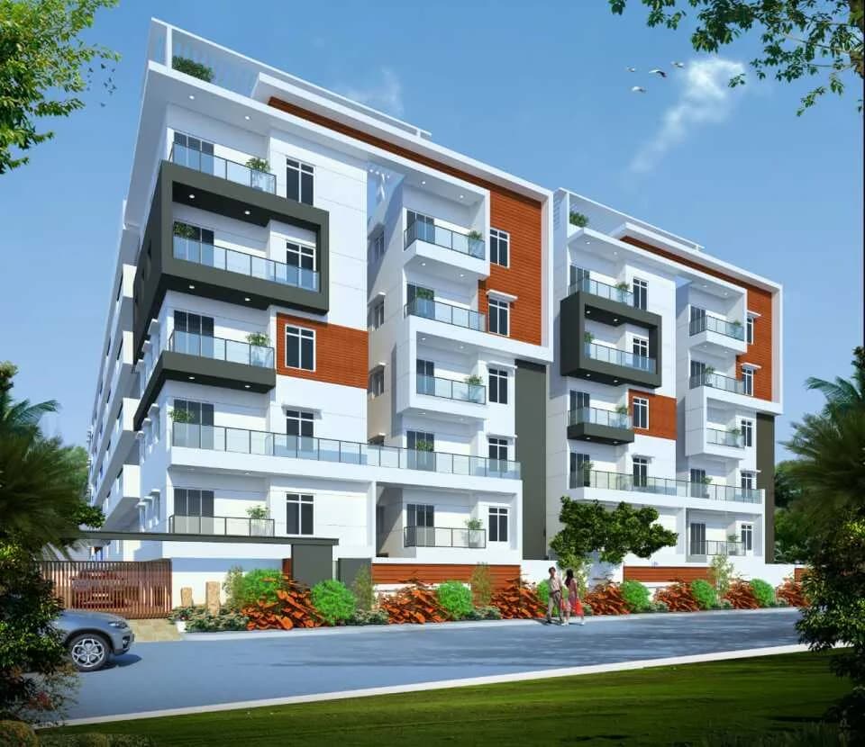 Tejasree Brundavan Apartments — Elevation