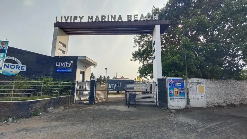 Livify Marina Beach plots, Kathivakkam