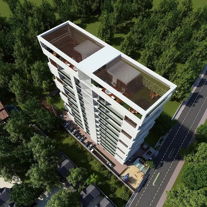 Milestone Palacio — Aerial View