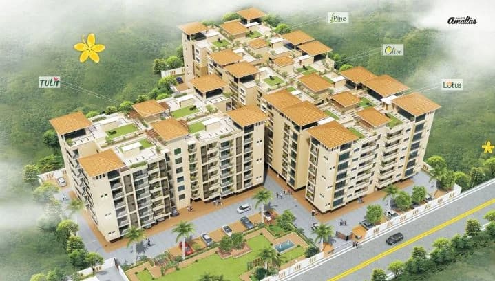 Shreeji V3 Amaltas — Aerial View