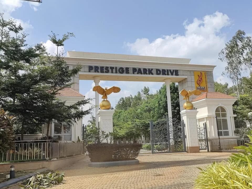 Prestige Park Drive — Entrance