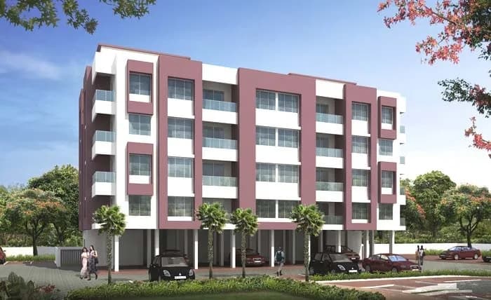 Shree Moraya Park — Side Elevation