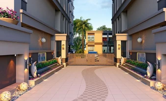 Saral Life Arena — Artistic Entrance