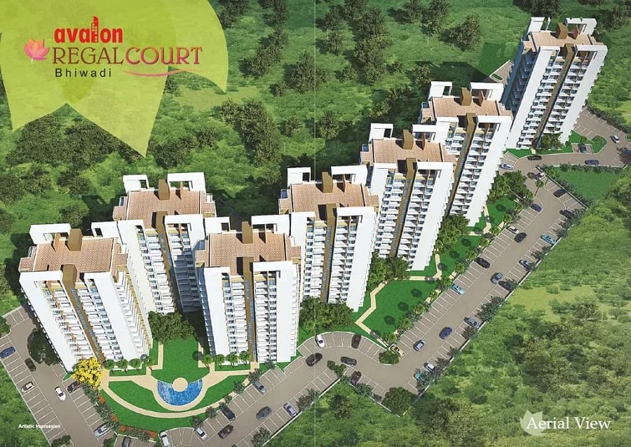 Avalon Regal Court — Aerial View