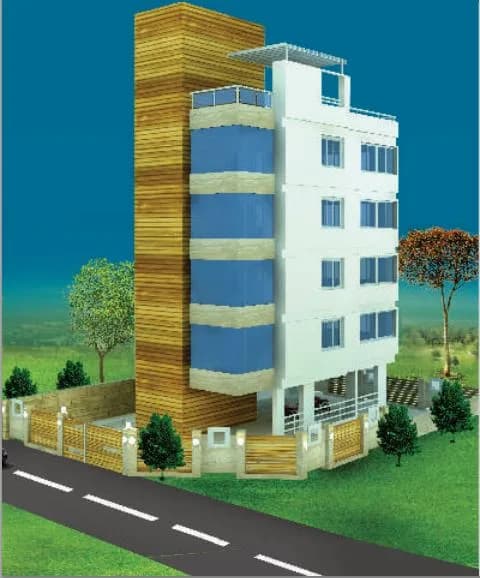Trimurti T Annexe, Baner