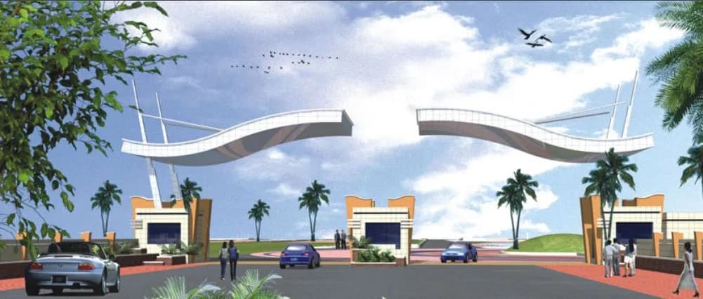 Ansal Town — Entrance
