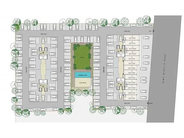 Narayan Greenwoods, Sama Savli Road