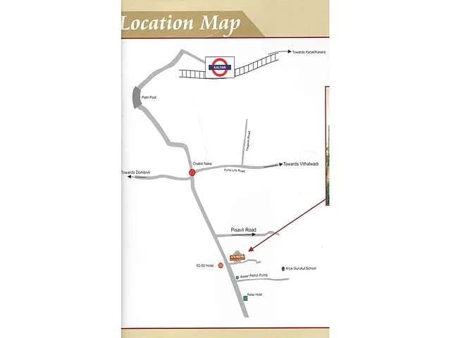 Shree Balaji Anmol Residency — Location Plan