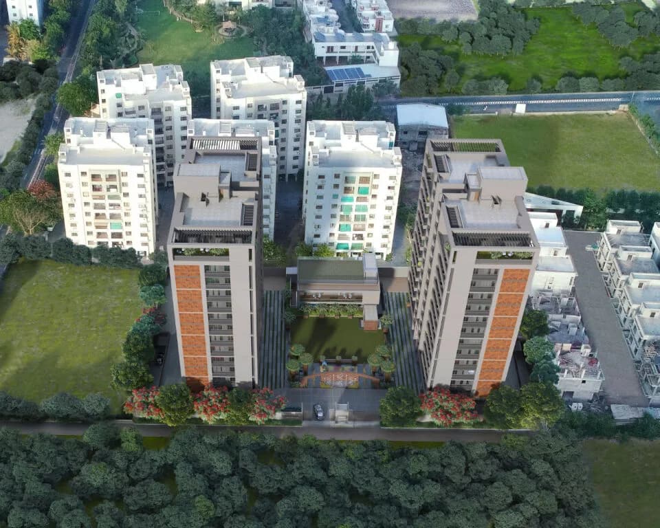 Vihav Keystone Skyvillas, New Alkapuri