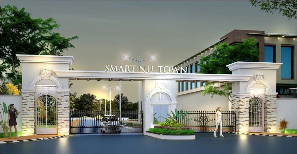Smart Nu Town — Entrance gate
