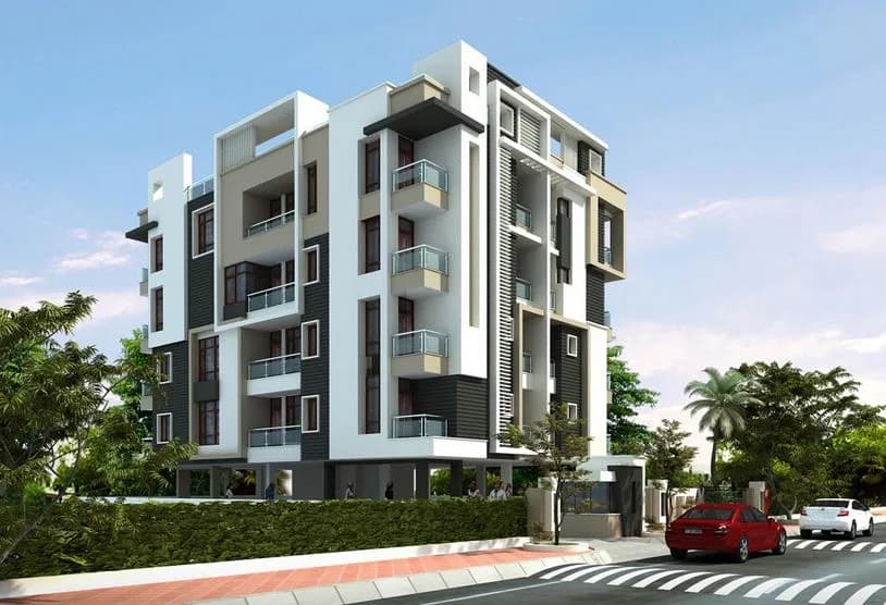 UDB Yuvraj Residency — Side View