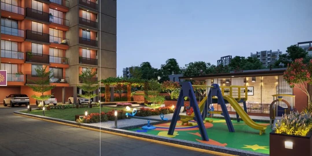 Shree Vatrika Residency — Amenities View