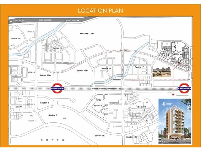 Pepi Residency — Location Plan