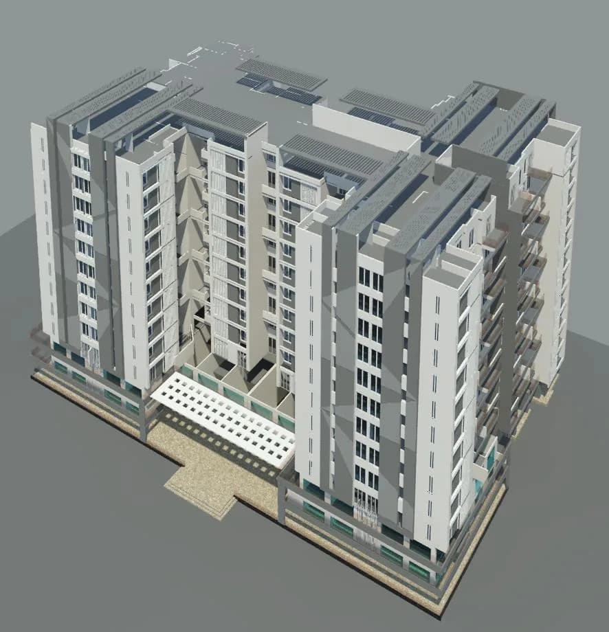 Surya Atlantis City — Aerial View
