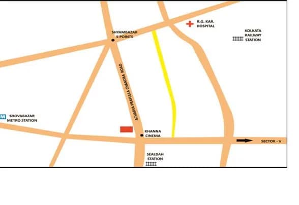 Liberty Uttam Plaza — Location Plan