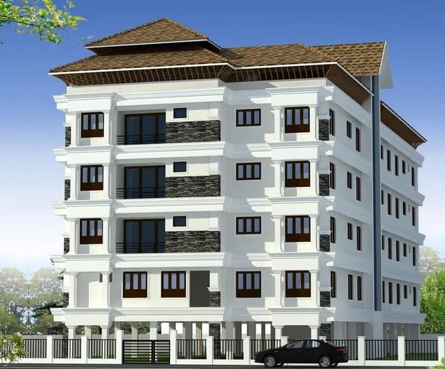Kovilakam Krishnakripa Apartments, South Nada