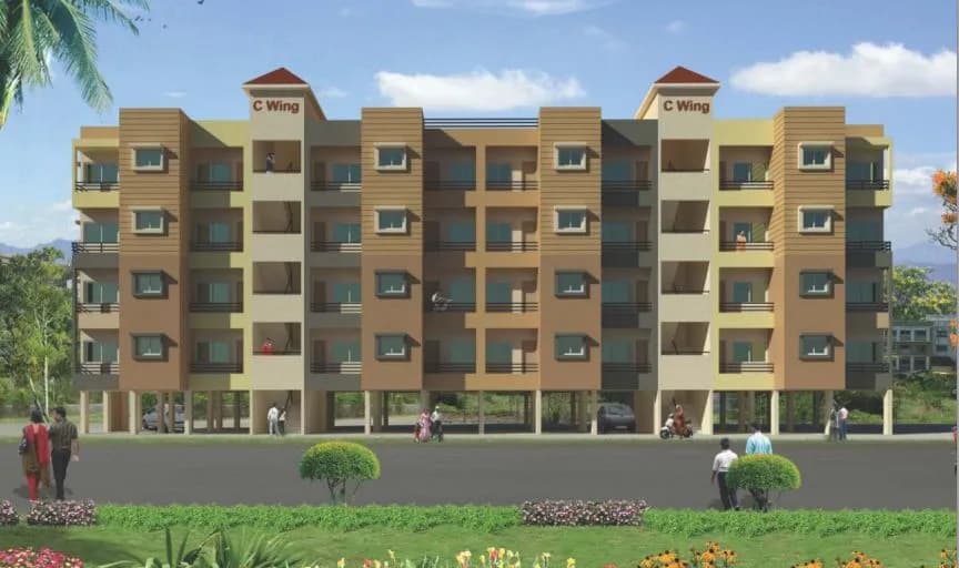 Adarsh Gharkul — Front view