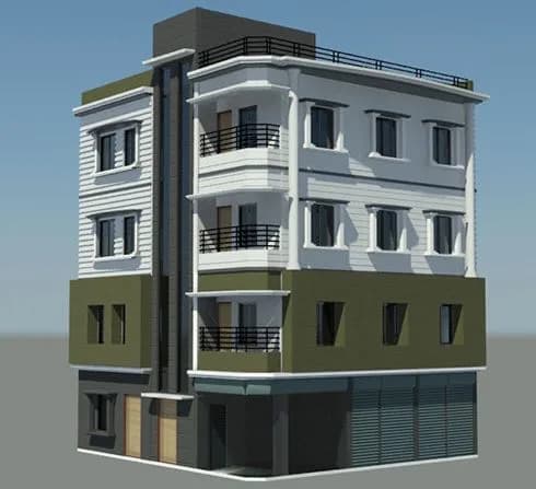 Umic Villa — Artistic Elevation
