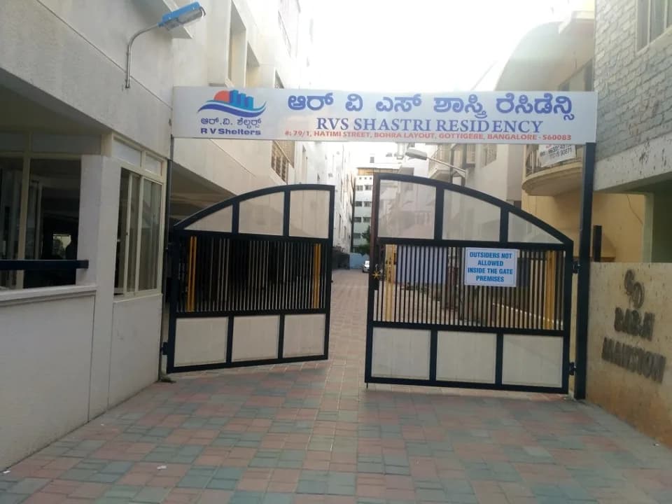 RVS Shastri Residency, Bohra Layout