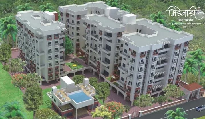 Bhide Bhadane Bhidewadi Apartments — Aerial View