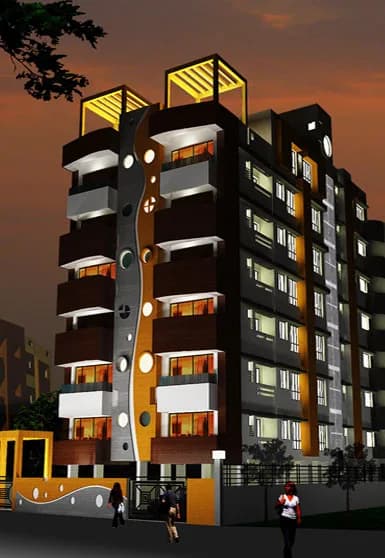 Roytech Group Eastern Woods — Night View