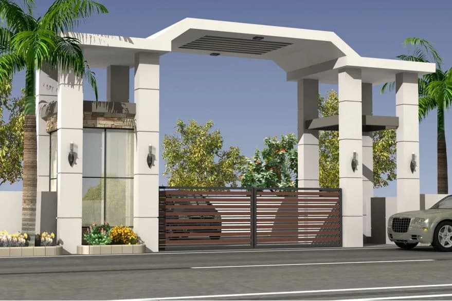 Shilp Residency — Main Entrance Gate