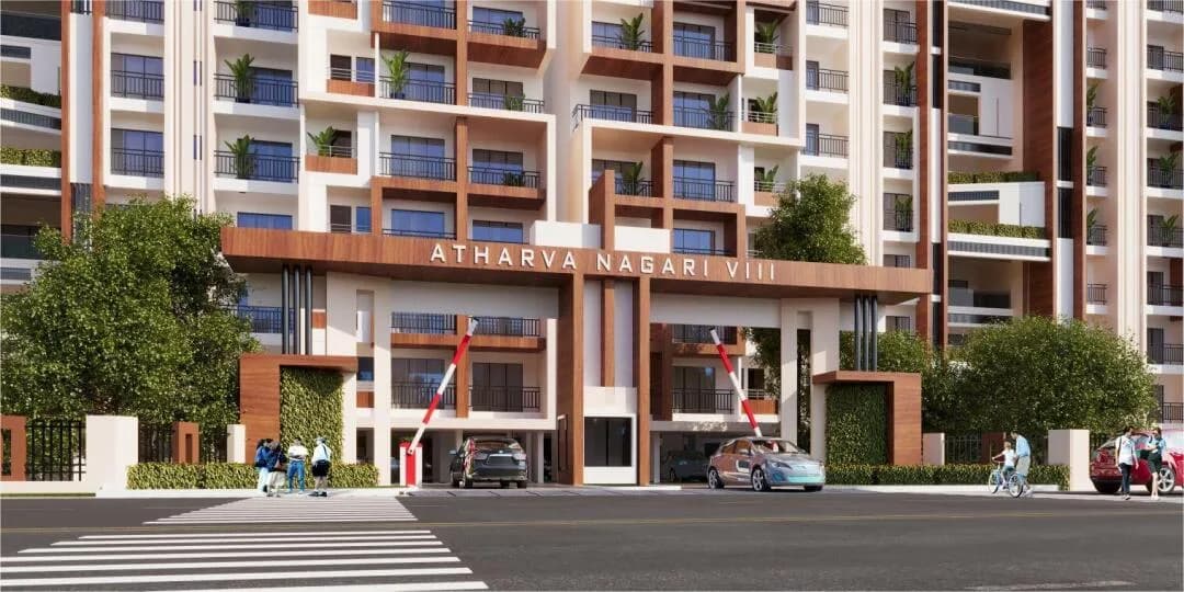 Atharva Nagari 8, Besa