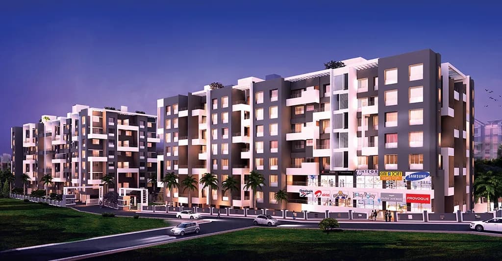 Yogesh Basil Park — Night View