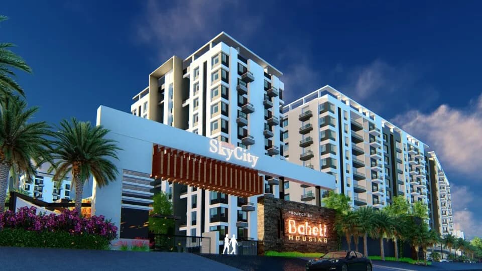 Baheti Hrim Sky City, Beed Bypass Road