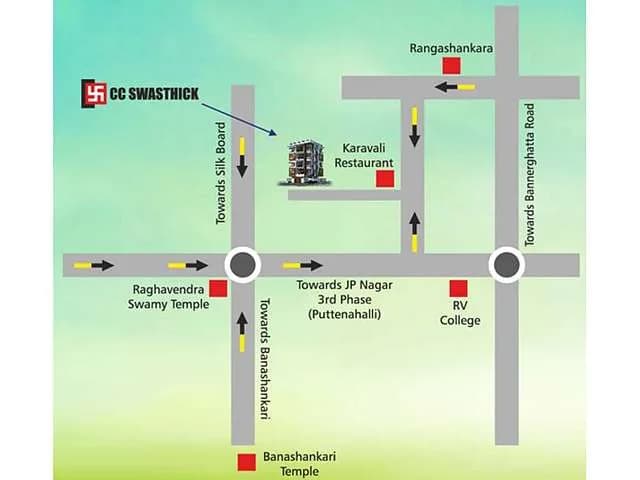 CC Swasthick, JP Nagar