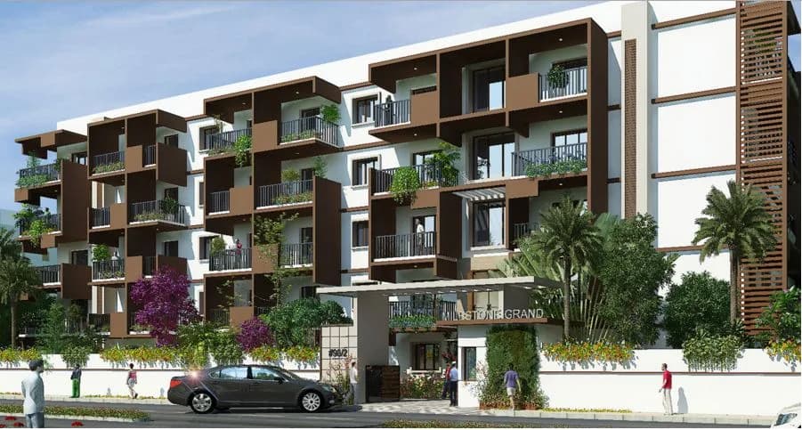 Milestone Grand, Milestone Palms Layout