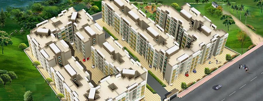 Y S Patil Sarth Apartment — Bird Eye View