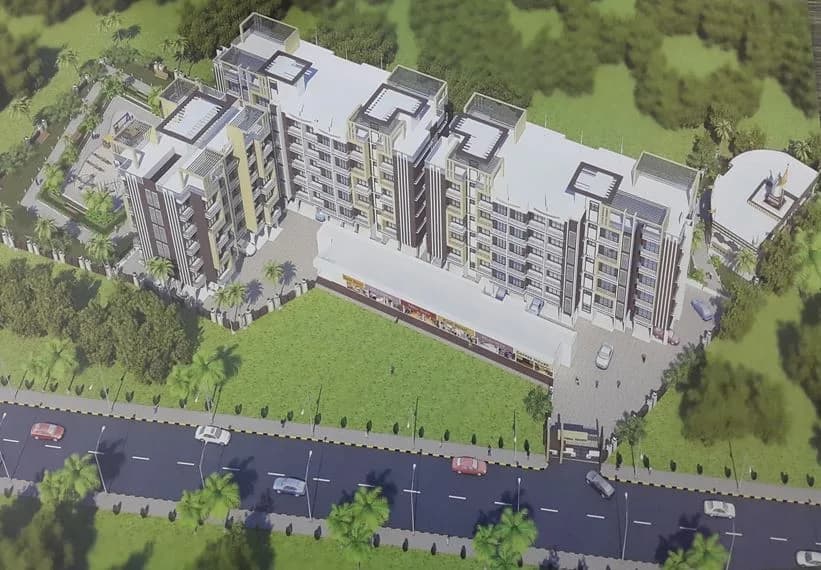 Vishal Heights — Artistic Aerial View