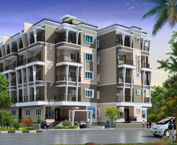 Arya Heights — Artistic Elevation