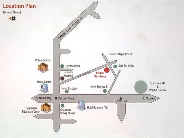 Ozone Bishnoi Residency, Pathardi Phata